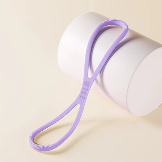8-Vorm Weerstandsband – Elastische Fitness Expander voor Full Body Training Thuis & Onderweg
